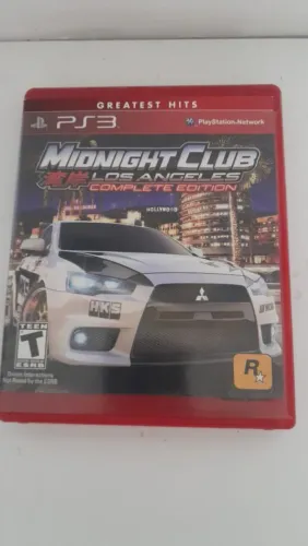 Jogo PS3 Midnight Club Los Angeles -Complete Edition 