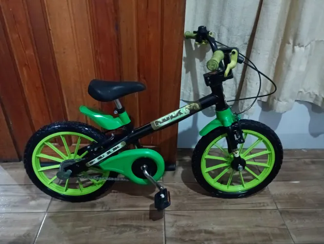 Bicicleta aro 16 do Hulk 