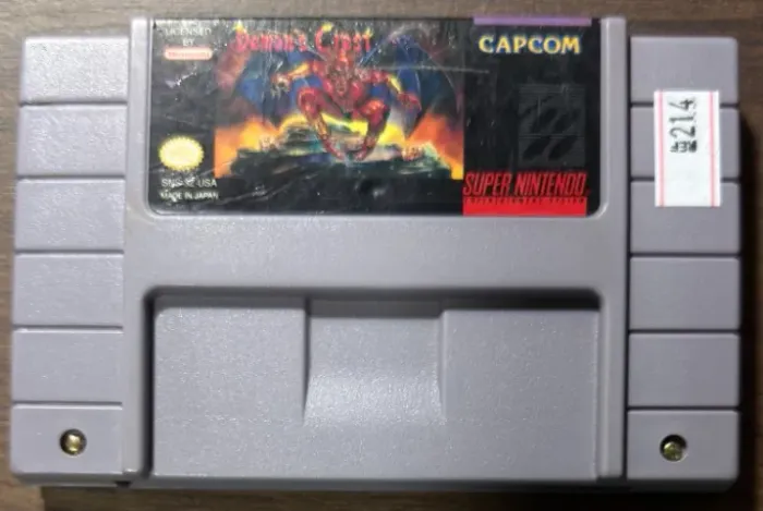 Demon's Crest Original SNES Super Nintendo 214
