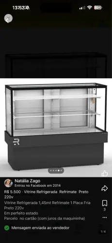 Vitrine Refrigerada Refrimate