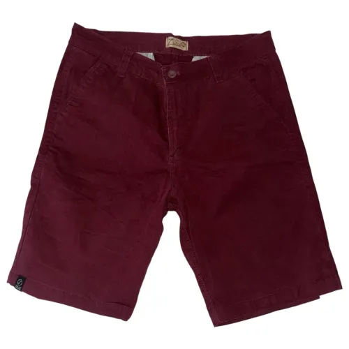 Bermuda cargo vinho masculina 