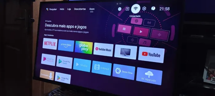 Vendo essa tv da marca Philco de 32 polegadas SMART Android