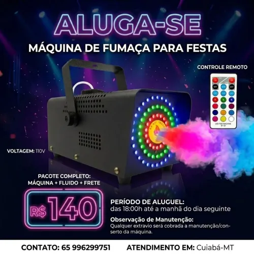 MÁQUINA DE FUMAÇA