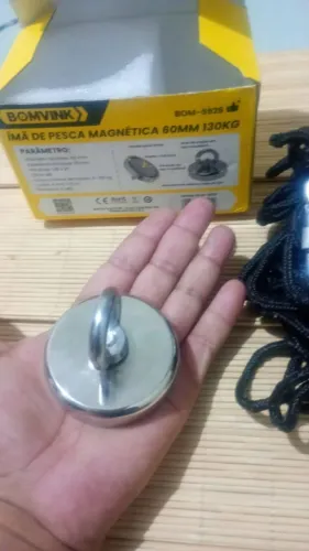 Imã de pescar magnética 