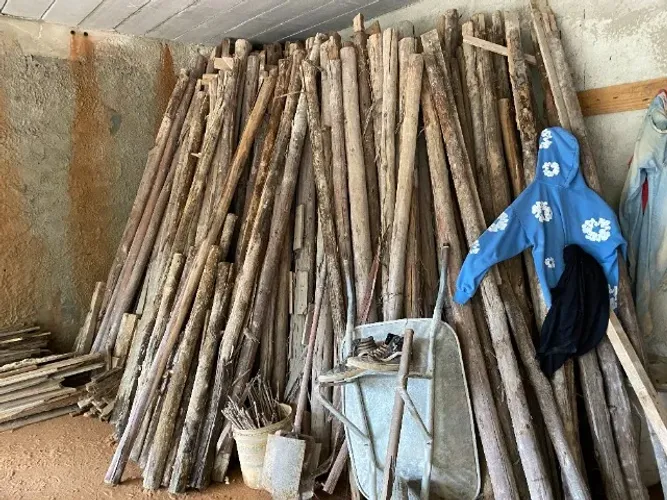 Escoras de Eucalipto para obra