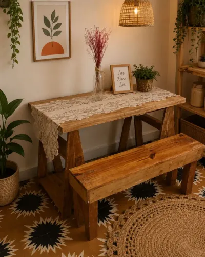 Mesa cavalete 