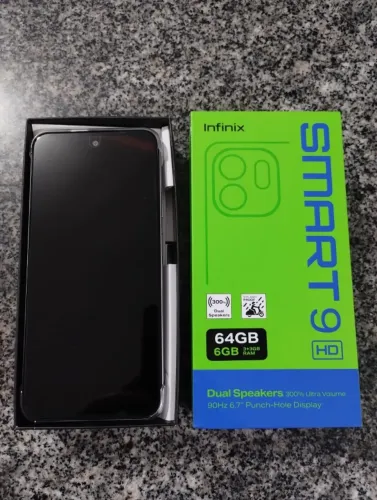 Smartphone Infinix Smart 9 HD 64GB / 3GB RAM - Semi Novo