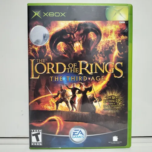 The Lord of The Rings The Third Age Xbox Clássico Original Completo Americano CIB