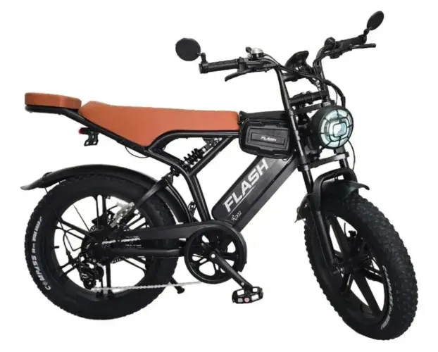 Bicicleta Elétrica Flash 1000w ( aceito cartão)