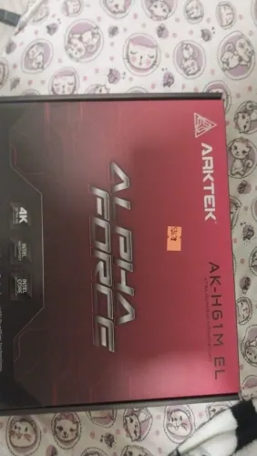 Placa mãe 1155 h61 da AK-H61M EL