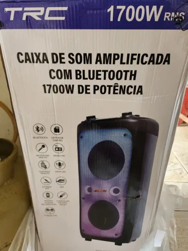 TRC Caixa de Som Amplificadora - 1700W