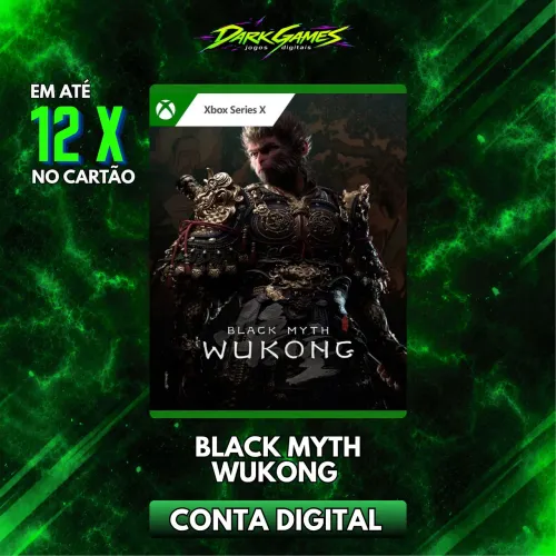 Black myth Wukong pra Xbox Series X