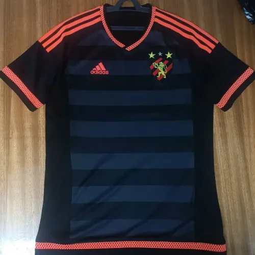 camisa original 2015 preta sport recife tamanho p adidas