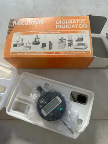 Relógio Comparador Digital Mitutoyo ID-S1012 - Com Caixa Original