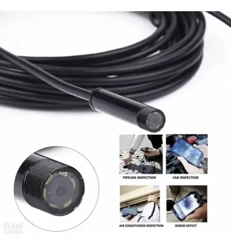 Câmera Inspeção Sonda Endoscópica