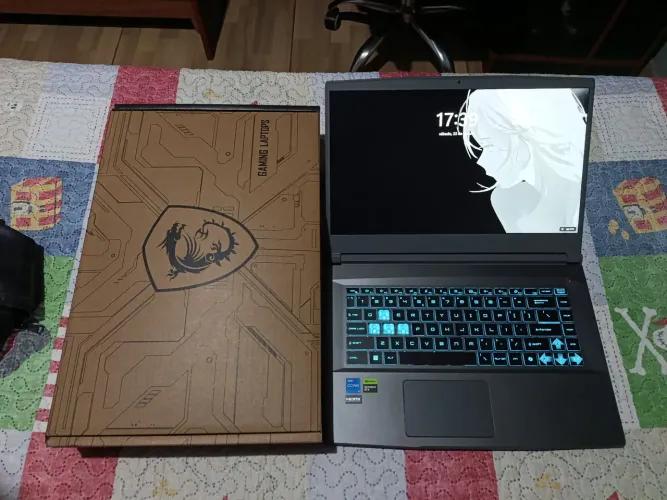 Notebook gamer MSI thin 15