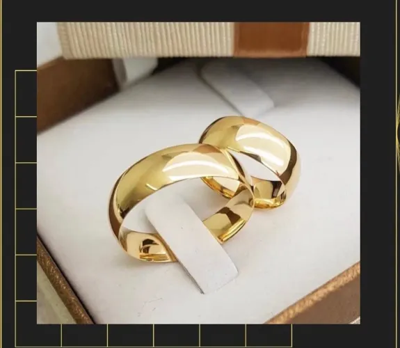 Alianças de moeda antiga