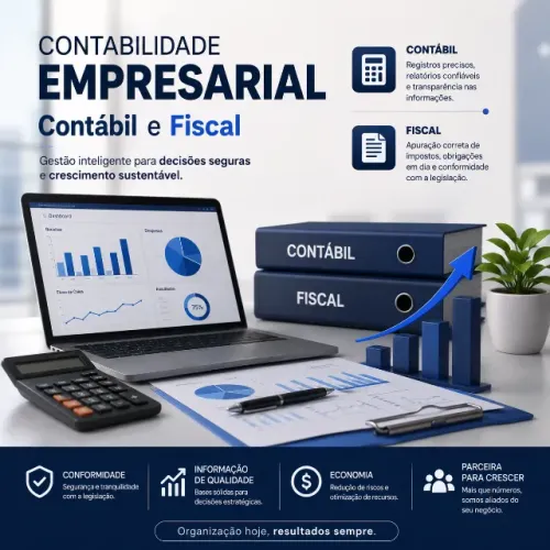 Contabilidade empresarial - Contábil e Fiscal