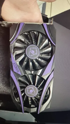 Placa de Video RX 5500 XT Mancer Streaky