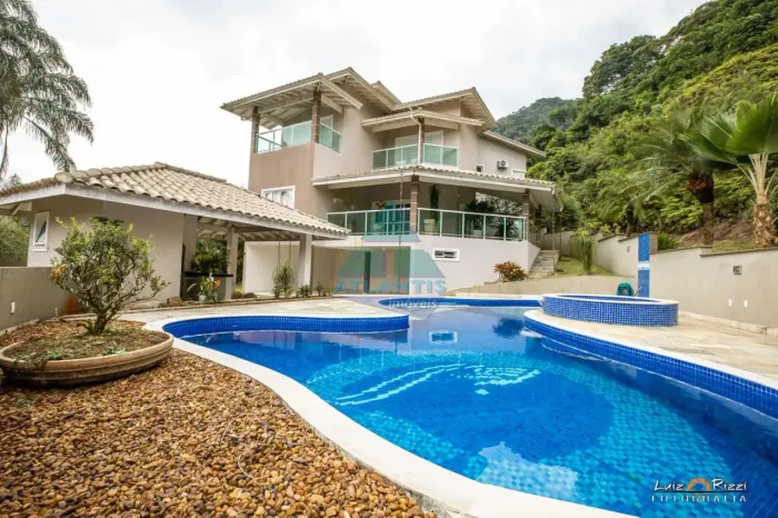Casa com 4 quartos, Lagoinha - Condomínio Recanto da Lagoinha, Ubatuba - R$ 3.1 mi, Cod: 1