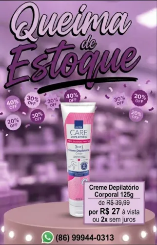 Creme Depilatório 125g