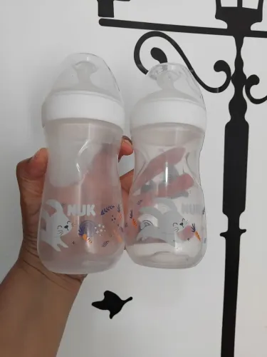 Duas Mamadeias Nuk/ 6 protetores tomadas /2 Quina