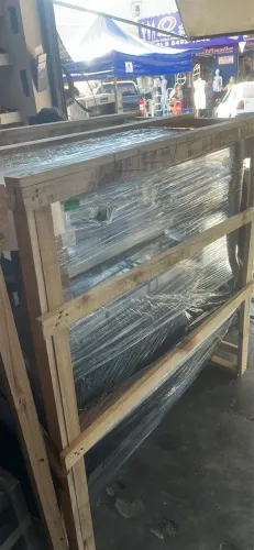 VITRINE ESTUFA POLAR 1,15M PRETA LINHA 7 - L7VE-1152 220V PARCELAMOS NO CARTÃO SEM TAXA