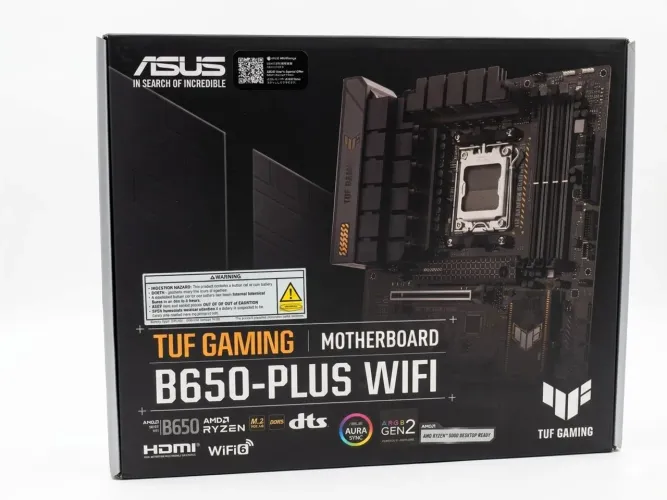 Placa Mãe ASUS TUF Gaming B650-PLUS WiFi AM5 ATX DDR5 PCIe 5.0