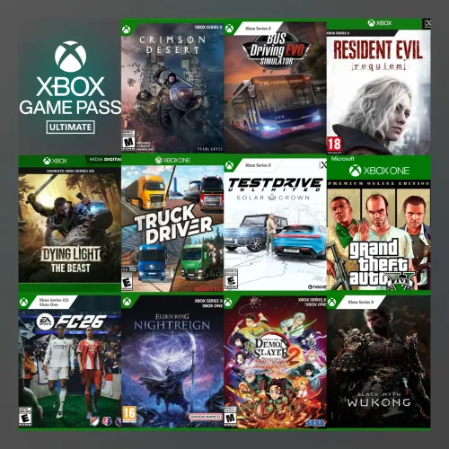 Jogos Xbox one e séries