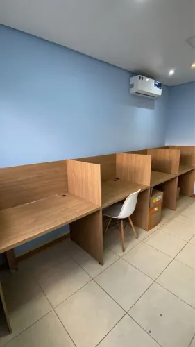 Móvel para callcenter com 4 módulos