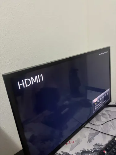 Smart Tv Samsung 32'' Hd Wi-fi Hdmi Monitor Bivolt Preta