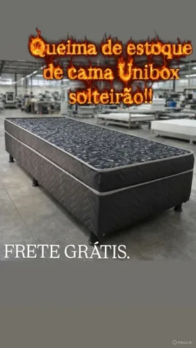 Cama box solteirão - preço Temporário!!!