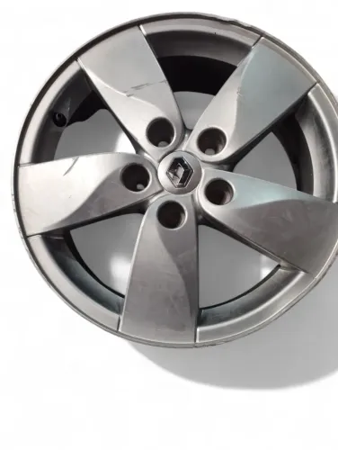Roda Renault Fluence Aro 16 Furação 5x114 Mm 2 Prata Prata