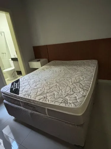 Cama box casal + colchão