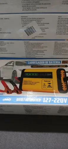 Carregador inteligente bateria veicular. (Novos)