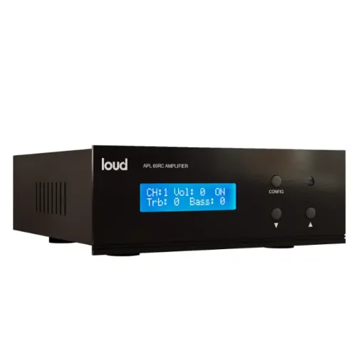 Amplificador Loud APL-60RC Som Ambiente Stereo 60W Bivolt com Controle Remoto