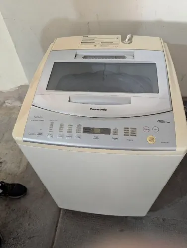 Máquina de lavar Panasonic 12kg NA-FS12G1 Leia descrição