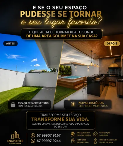 Reforma - Criação de área Gourmet