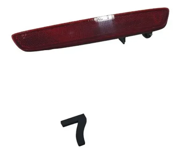 Refletor Parachoque Traseiro Esquerdo Tracker 2014 V1227
