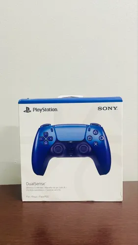 Controle sem Fio Dualsense PlayStation 5 Chroma Indigo Cor Azul