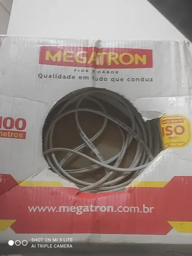 Cabo - fio para instalação de câmeras de segurança