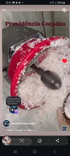 Raspa côco elétrico 