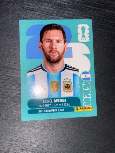 FIGURINHA ORIGINAL DO MESSI COPA 2026