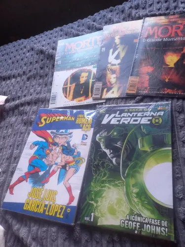 Hqs superman, lanterna verde, morte
