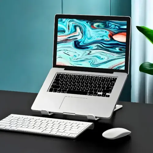 Suporte Notebook Ajustável Base Tablet Netbook Ergonômico Dobrável Regulável Leve Apoio Un