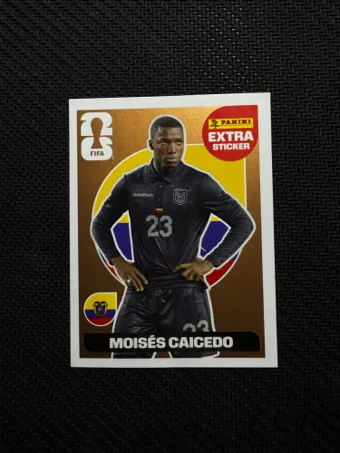 Figurinha LEGEND BRONZE Moisés Caicedo