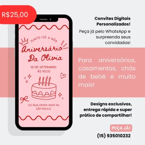 Convites digitais