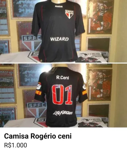 Camisa Rogério ceni de treino 
