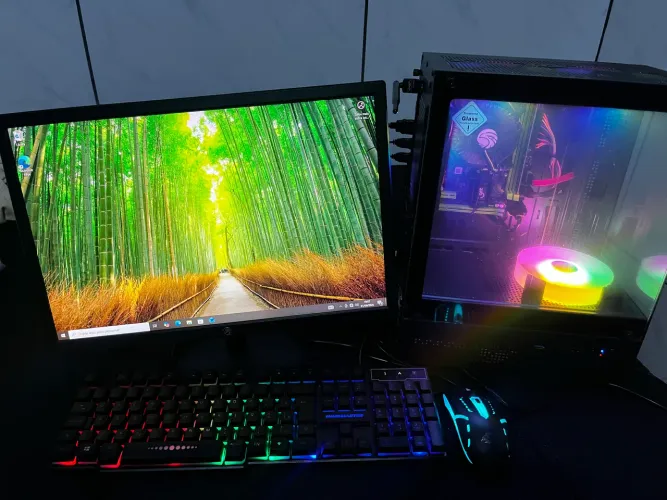 Pc para trabalho ou jogos. 