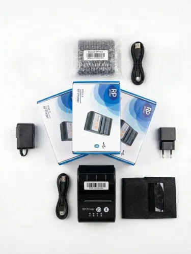 Mini Impressora Via Bluetooth Portátil Térmica 58mm Rapida